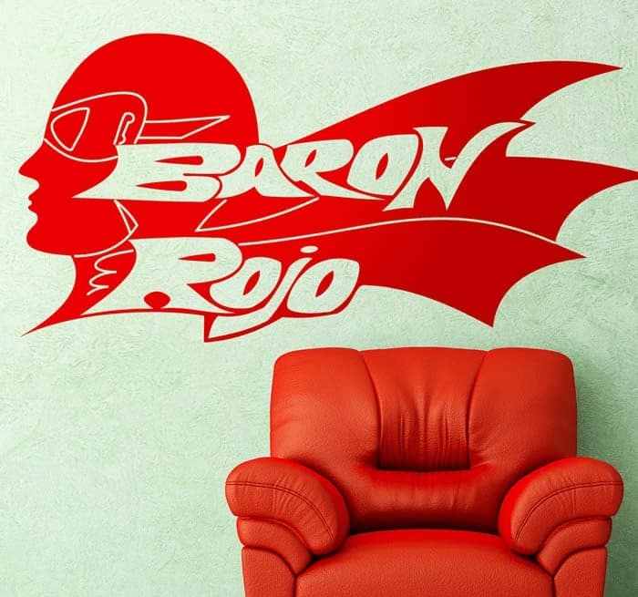 Logotipo de baron rojo